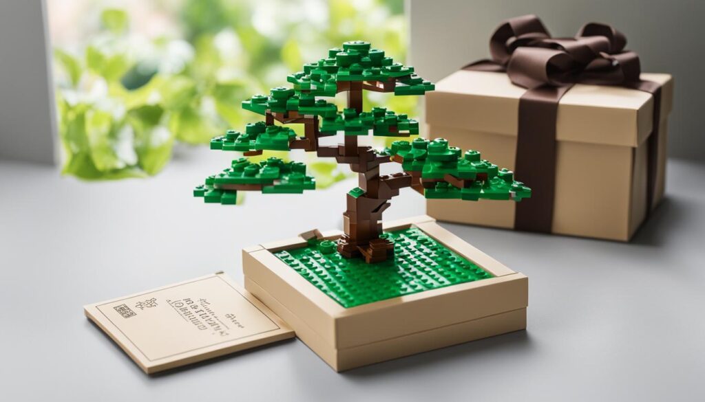 LEGO Bonsai als cadeau