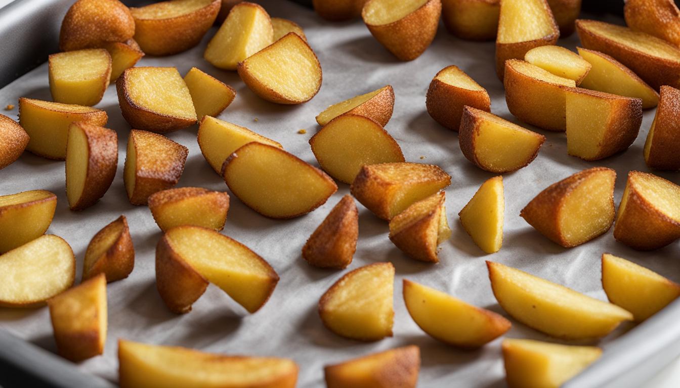 hoe lang moeten voorgekookte aardappelschijfjes in de airfryer
