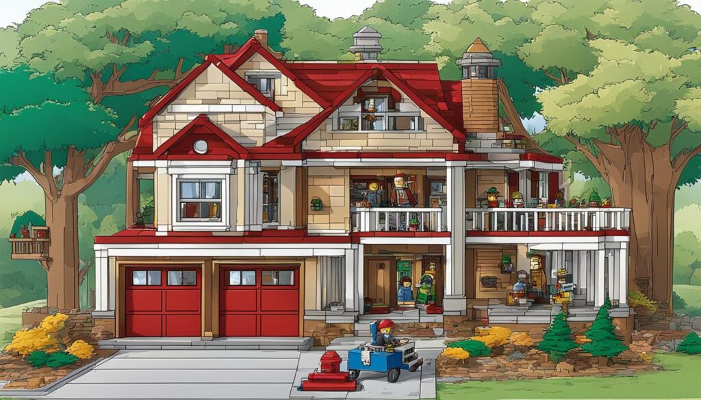 lego huis gebaseerd op home alone