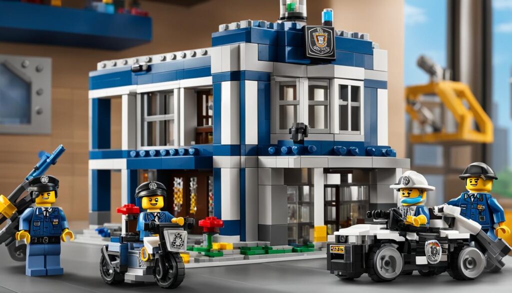 lego politiebureau bouwset